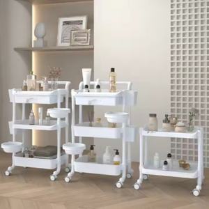 Carrito de Peluquería con Ruedas, Carro de Metal para Salón de Belleza, Venta Caliente - Product Image 4