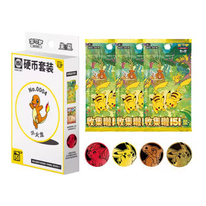 Boîte Mystère Pokémon Authentique Ultra Premium en Chinois Simplifié, Collection 151, Coffrets <span class=keywords><strong>de</strong></span> Pièces <span class=keywords><strong>de</strong></span> Monnaie, Boîte Booster, Jeux <span class=keywords><strong>de</strong></span> Société - Product Image 4