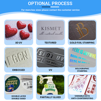 Autocollant adhésif pour boîte à lunch à emporter, impression de logo, étanche, pour emballage de conteneurs de restauration rapide, étiquette en rouleau