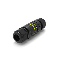 Connecteur Électrique Étanche 2 Broches 3 Broches IP67 17.5A 400V Type Vis M16