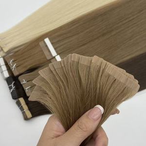 ต่อผมเทปแท้แบบขายส่ง ผมแท้ธรรมชาติ 100% ผมเวอร์จินแท้แบบเรมี่ ต่อผมเทปแบบรัสเซีย - Product Image 2