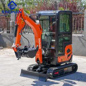 Envío Gratis, Mini Excavadora de 1.8 Toneladas con Certificación CE EPA, Excavadora Pequeña sobre Orugas para Jardinería y Construcción - Product Image 3