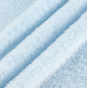 Tessuto in Peluche Monofacciale Super Morbido 350gsm con Stampa e Goffratura Effetto Pelliccia di Coniglio, 100% Poliestere con Retro in Maglia per Giocattoli e Abbigliamento - Product Image 5