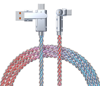 Cable de Carga Rápida de Silicona USB-C a Tipo-C 3A de 1M/2M para iPhone 17/16/15 Pro Max y Uso con Computadora