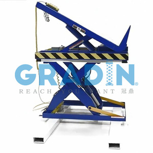 Malzemeler saygısız makineleri dökmek için kullanılan özelleştirilmiş devirme kaldırma hidroliği makaslı kaldırma tablası <span class=keywords><strong>Platform</strong></span> Upender - Product Image 2