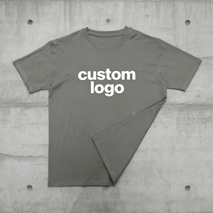 Camiseta de Verano para Hombre, Estilo Urbano, Diseño de Letras Personalizadas, Transpirable, Corte Regular, Manga Corta, Tejida, 100% Algodón - Product Image 2