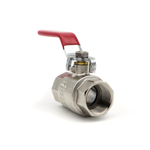 Válvula de <span class=keywords><strong>bola</strong></span> de latón Fabricación al por mayor Manija de palanca hembra Válvula de <span class=keywords><strong>bola</strong></span> de agua de latón niquelado - Product Image 3