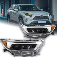Feu avant pour Toyota RAV4 2018 — 2021, phare avant pour voiture avec signalisation dynamique, accessoires automobiles Drl