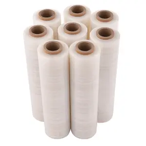 pre opaque transparency pallet wrap Package in Plastic Laminated Rolled stretch film suppliers