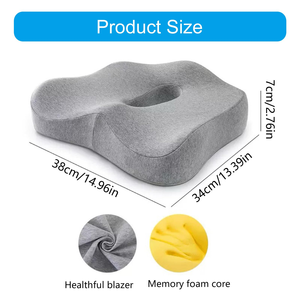 Coussin médical pour le coccyx, soutien du dos, soulagement de la sciatique et des douleurs du coccyx, coussin de siège pour la maison et le bureau - Product Image 3