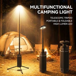 Top Ranking portatile all'aperto solare di emergenza a Led ricaricabile pieghevole lampada palo campeggio lanterna per l'escursionismo - Product Image 6