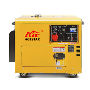 ポータブル発電機ディーゼル空冷単相220v三相380v超サイレントディーゼルGenset - Product Image 1