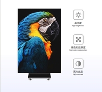 Écran LED vidéo pliable P1.53 pour intérieur, HDR10+, luminosité 600 cd, résolution 256x768, gamme de couleurs P3, taux de rafraîchissement élevé