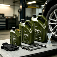 Aceite Lubricante para Automóviles Disponible en Envases Personalizados 0W20 5W30 5W40 5W50 Fabricante Profesional de Lubricantes Automotrices