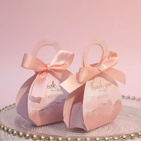 Scatola Regalo di Lusso in Carta Artistica per Matrimoni e Confetti, Produzione all'Ingrosso Becan, Scatola Regalo Portatile con Rivestimento UV Opaco in Cartone Ondulato