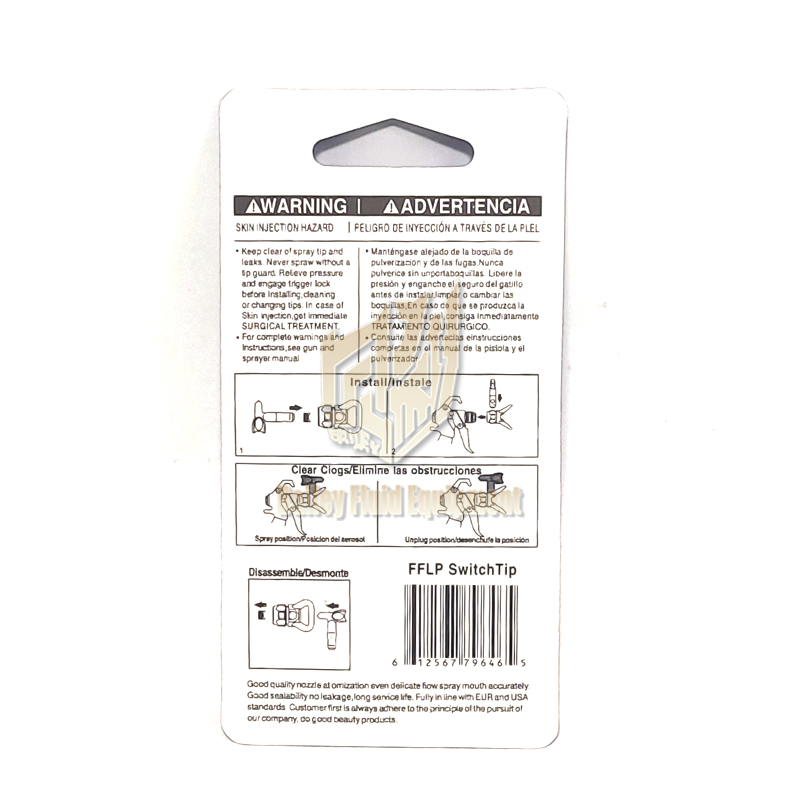 airless paint fflp tip