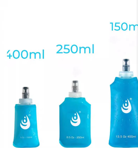 Borraccia Morbida Pieghevole per Corsa su Sentiero 150/250/500ml (250ml/8Oz) Rosa per Donne - Product Image 4