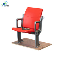 Chaises pliantes verticales de style nouveau, de haute qualité, CGC SJ-A021, avec matériau HDPE, sièges de stade à cinq rangées, capacité de 200 kg, portables