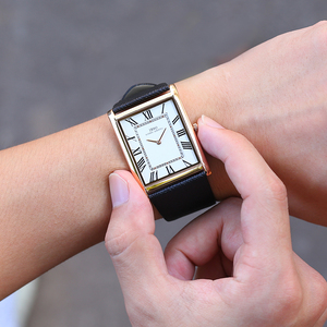 Montre pour homme <span class=keywords><strong>IBSO</strong></span> 2232G, mouvement à quartz japonais, cadran carré tendance, étanche 30M, style simple, montres-bracelets décontractées pour homme - Product Image 3