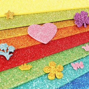 Fabricantes de Goma EVA 40x60 Foami Glitter 50x70 Material Foamy para Manualidades, Papel Foamy con Purpurina - Product Image 6