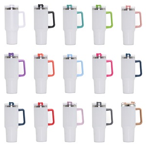 Tùy chỉnh bán buôn 40oz thép không gỉ cách điện cốc chân không trống thăng hoa chai cốc có thể in chai nước - Product Image 1