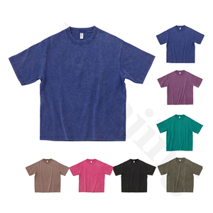 Camiseta de Hombre de Nuevo Diseño, 250 Gramos, Tejido Grueso, Estampado de Dibujos Animados, Transpirable, Antipilling, Estilo Vintage, Corte Cuadrado Largo - Product Image 3