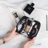Neceser de alta calidad Bolsa de cosméticos Tyvek de viaje portátil con bolsa de maquillaje multibolsillo