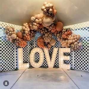 Bán buôn tùy chỉnh 4ft tình yêu marquee Chữ trang trí khổng lồ <span class=keywords><strong>Led</strong></span> số ánh sáng 'kết hôn với tôi' cho đám cưới ngoài trời dễ dàng treo - Product Image 4