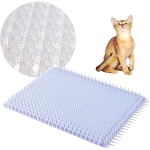 Tapis d'entraînement répulsif pour animaux de compagnie, forme carrée portable, répulsif pour chats, dissuasion contre les animaux, piège pour chiens avec pointes - Product Image 1