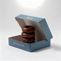 Offre Spéciale boîte de chocolat personnalisable brillant laminé Cookie gâteau Dessert Biscuit cadeau papier Mailer avec votre logo pour Fruits