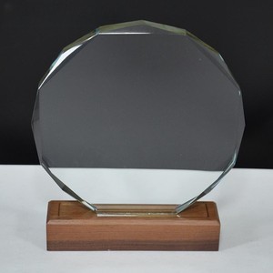 Cadre photo personnalisé en cristal rond en forme de cœur, impression UV <span class=keywords><strong>2D</strong></span>, images en verre, cadeaux pas chers pour mariage, anniversaire - Product Image 6