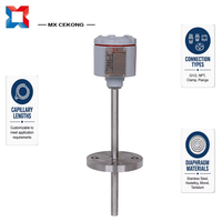 Sensor Suhu Tungku Muffle Termokopel MX MX-WD-04 B R S K Platinum Rhodium Temperatur Tinggi 1.5C OEM ODM