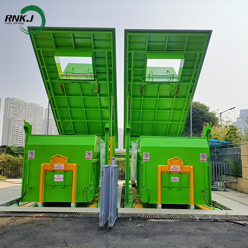 RNKJ Intelligent Compactor Food Waste Disposal Underground Garbage ...
