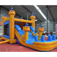 Château gonflable de vente chaude à vendre avec fosse à balles et toboggan gonflable Earth Globe Ball Planet Plush Toy