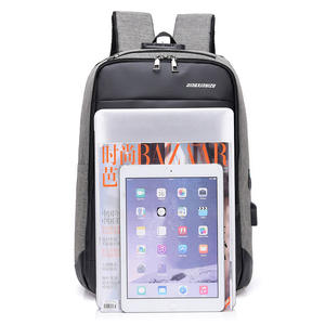 Sac à dos antivol personnalisé, grande capacité, imperméable, antivol, avec port de charge USB, sac à dos pour étudiants, sac à dos pour ordinateur portable - Product Image 6