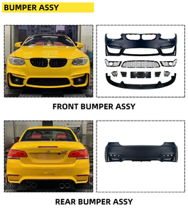 Kit Carrozzeria per BMW Serie 3 E92 2005-2008 - Aggiornamento a Griglia M4, Minigonne Laterali, Paraurti Posteriore, Paraurti Anteriore, Labbro Anteriore - Installazione Semplice - Product Image 3