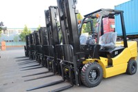 Chariot élévateur diesel Kubota Euro 5 à moteur de marque, capacité 1,5t, 2t, 2,5t, 3t, 3,5t (1500kg, 3000kg) – Prix usine