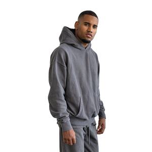 เสื้อฮู้ดผ้าขนแกะขนาดใหญ่แบบสวมหัวใส่ได้ทั้งชายและหญิงเสื้อสเวตเตอร์ปักโลโก้แบบกำหนดเอง100% - Product Image 6