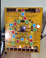 Le dernier plateau de jeu Mario Machine PCB est un jeu africain populaire à pièces de monnaie