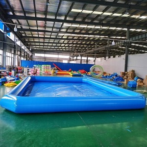 5*8m <span class=keywords><strong>40m2</strong></span> Durable Grande Piscine de <span class=keywords><strong>Jardin</strong></span> Adulte Gonflable pour la Conception Rectangulaire Gonflable d'Été pour Enfants et Adultes - Product Image 2