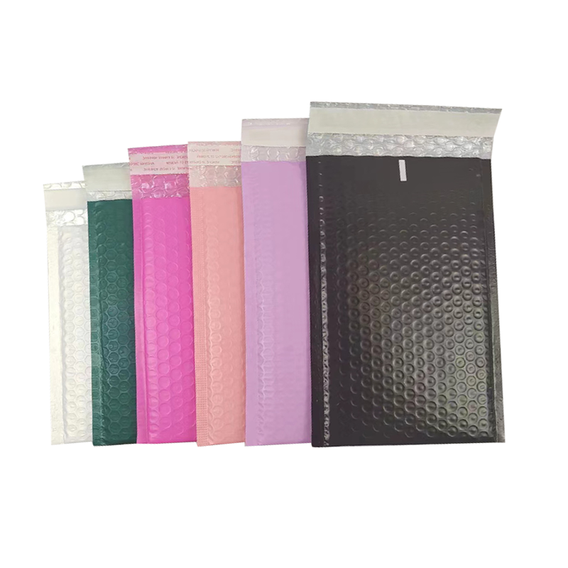 Recyclable Printed Poly Bubble Mailers Custom