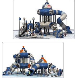 Grande Glissade Extérieure en Plastique pour Enfants, Équipement <span class=keywords><strong>de</strong></span> Terrain <span class=keywords><strong>de</strong></span> Jeux Scolaire, <span class=keywords><strong>Occasion</strong></span> à Vendre - Product Image 4