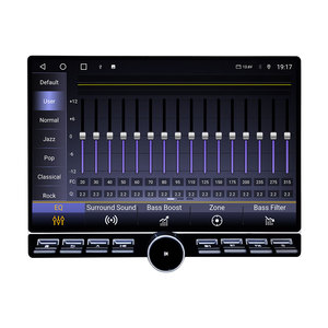 13.1 inch núm đơn Android GPS Bảng điều khiển DSP được xây dựng trong hỗ trợ đảo ngược và khuếch đại gương liên kết 2K phổ Máy nghe nhạc - Product Image 3