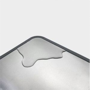 Planche à découper 2 en 1 en acier inoxydable et en paille de blé, double face, en acier inoxydable 304 - Product Image 4