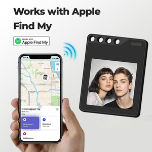 Traceur personnalisé portable intelligent DIY avec photo, compatible avec la fonction Localiser <span class=keywords><strong>pour</strong></span> enfants, traceur NFC E-ink <span class=keywords><strong>pour</strong></span> Apple - Product Image 3