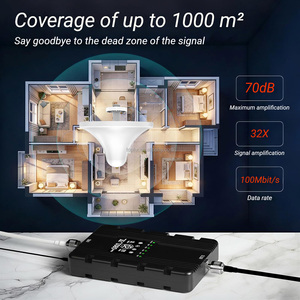 Amplificador de Señal de Teléfono Celular de 5 Bandas, Pantalla Táctil LCD Inteligente, 800/900/2100/1800/2600MHz, 70dB, Repetidor de Señal Móvil 4G LTE <span class=keywords><strong>5G</strong></span> - Product Image 6