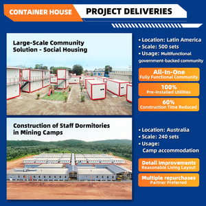 Casa Contenedor Apilable <span class=keywords><strong>de</strong></span> Acero Resistente PTH, <span class=keywords><strong>de</strong></span> Múltiples Pisos, Estilo Tradicional, para Proyectos Comerciales y Comunitarios - Product Image 4