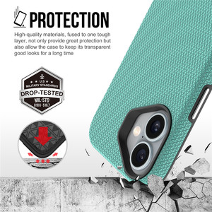 Có Thể Tháo Rời Mạ Nút Hai Lớp 2 Trong 1 TPU PC Tam Giác Mô Hình Điện Thoại Di Động Trường Hợp Đối Với <span class=keywords><strong>iPhone</strong></span> 16 Cộng Với 15 14 13 12 Pro Max - Product Image 3