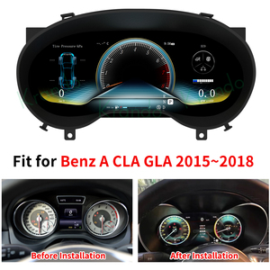 Krando 12.3 "écran de compteur de vitesse LCD pour tableau de bord numérique pour <span class=keywords><strong>mercedes</strong></span>-benz GLA CLA moniteur numérique 4.5 5.0 - Product Image 4