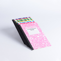Cuaderno de reglas anchas elegante, papel impreso de primera calidad, diario de oficina portátil, cuaderno de estudio, gran oferta, cuaderno de composición elegante